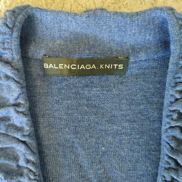 Balenciaga sweater dress (or tunic) long sleeves, v-neck - Picture 2 of 15